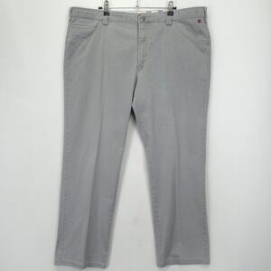 Meyer Dublin Lt Gray Pants Men 42 / 26 Modern Comfort Organic Cotton Stretch EU